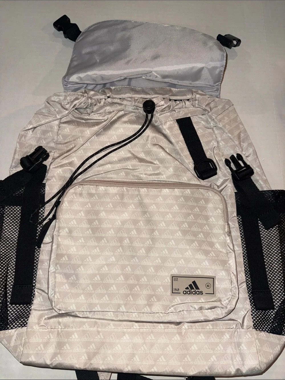 adidas backpack cream